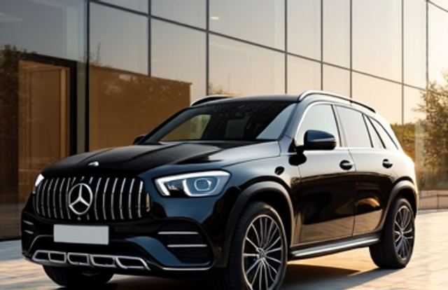 Mercedes EQE SUV black chauffeur vehicle