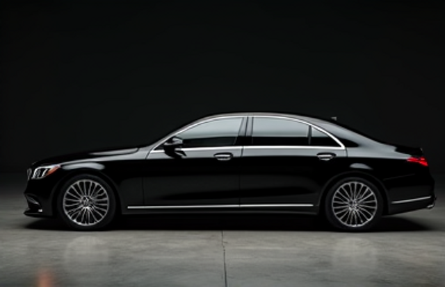 Mercedes-Benz S-Class black chauffeur vehicle